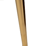 Стул бежевый из экокожи на золотых ножках Attribute of Elegance варинант исполнения - 5 | Loft Concept в Ижевске