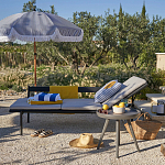 Диван-шезлонг черный Annet варинант исполнения - 7 | Loft Concept в Ижевске