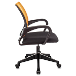 Офисное кресло с основанием из черного пластика Desk chairs Orange варинант исполнения - 3 | Loft Concept в Ижевске