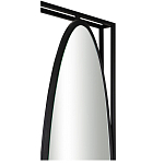 Зеркало овальное в металлической оправе в стиле лофт Urban Style Space варинант исполнения - 2 | Loft Concept в Ижевске