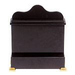 Часы настольные из натурального камня Нефрит с декором в виде Кариатиды Caryatid Stone Clock варинант исполнения - 3 | Loft Concept в Ижевске