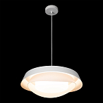 Подвесной светильник круглый белого цвета из металла Vita Cuna варинант исполнения - 6 | Loft Concept в Ижевске