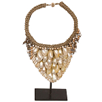 Этническое ожерелье с перламутровыми ракушками Mother of Pearl Shell Necklace варинант исполнения - 1 | Loft Concept в Ижевске