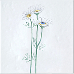 Плитка с узором Ромашки варинант исполнения - 2 | Loft Concept в Ижевске