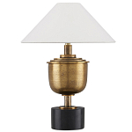 Настольная лампа с конусовидным тканевым абажуром Striving for Excellence варинант исполнения - 2 | Loft Concept в Ижевске