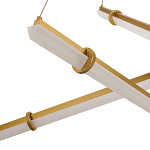 Светодиодная люстра Trumpet Tube Brass 107 варинант исполнения - 3 | Loft Concept в Ижевске