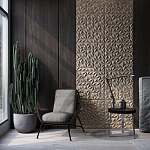 Гипсовая 3D панель с принтографией PM-45 варинант исполнения - 1 | Loft Concept в Ижевске