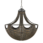 Люстра в форме колокола с декором из тонких железных нитей Jagged Pattern варинант исполнения - 4 | Loft Concept в Ижевске