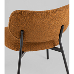 Кресло лаунж Jamie букле горчичный варинант исполнения - 3 | Loft Concept в Ижевске