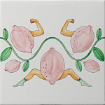 Плитка дизайнерская Сила в лимонах варинант исполнения - 2 | Loft Concept в Ижевске