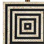 Настольная лампа с квадратным основанием и прямоугольным абажуром Neat Lines варинант исполнения - 1 | Loft Concept в Ижевске