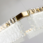 Светодиодная люстра с рельефным стеклом ICE GLASS 70 варинант исполнения - 4 | Loft Concept в Ижевске