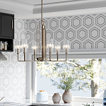  Люстра с прозрачными рифлеными цилиндрическими плафонами Kichler варинант исполнения - 27 | Loft Concept в Ижевске