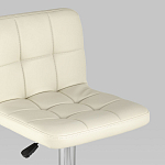 Барный стул с сиденьем молочного цвета Honory варинант исполнения - 7 | Loft Concept в Ижевске