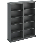 Двойной стеллаж серый Percent Rack Grey варинант исполнения - 1 | Loft Concept в Ижевске