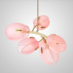 Дизайнерский Светильник Lilly Pink Tulip Lamp розовый плафон  варинант исполнения - 5 | Loft Concept в Ижевске