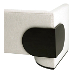 Дизайнерский Двухместный диван Florida Sofa  с элегантным деревянным декором  варинант исполнения - 4 | Loft Concept в Ижевске