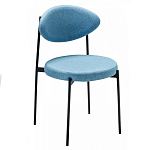 Стул металлический с мягкой спинкой и сиденьем Alfie Chair варинант исполнения - 5 | Loft Concept в Ижевске