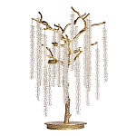 Лампа настольная со стеклянными подвесами цвет золото FAIRYTREE Light варинант исполнения - 1 | Loft Concept в Ижевске