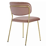 Стул Singer Chair без подлокотников Розовый Велюр варинант исполнения - 3 | Loft Concept в Ижевске