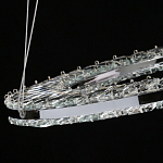 Люстра круглая с прозрачной хрустальной рамкой Maude Crystal Light варинант исполнения - 9 | Loft Concept в Ижевске