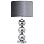 Настольная лампа с основанием в виде металлических сфер Balance Table Lamp Chrome варинант исполнения - 1 | Loft Concept в Ижевске