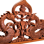 Панно из дерева драконы Panel With Trees варинант исполнения - 2 | Loft Concept в Ижевске