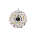 Подвесной светильник из фактурного двойного стекла Heterochromia варинант исполнения - 2 | Loft Concept в Ижевске