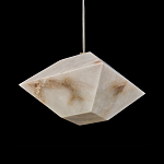 Подвесной светильник с фигурным плафоном Stone Prism варинант исполнения - 3 | Loft Concept в Ижевске