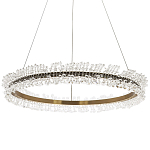 Кольцевая люстра с хрустальным декором Rowan Crystal Ring Horizontal Chandelier варинант исполнения - 1 | Loft Concept в Ижевске