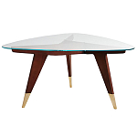 Дизайнерский кофейный стол со стеклянной столешницей Gio Ponti D.552.2 Coffee Table варинант исполнения - 1 | Loft Concept в Ижевске