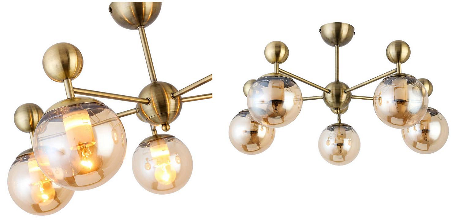 Потолочная люстра Demian Bronze Chandelier Потолочная люстра Demian Bronze Chandelier - Loft-Concept в Ижевске