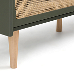 Комод с 6-ю ящиками из плетеного ротанга Remi Green Wicker Furniture варинант исполнения - 4 | Loft Concept в Ижевске