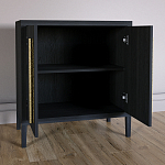 Современный Буфет Primo с 2 дверцами Черный дуб варинант исполнения - 4 | Loft Concept в Ижевске