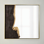 Зеркало с панно из среза палисандра Noble Mirror варинант исполнения - 3 | Loft Concept в Ижевске