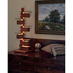 Торшер с каркасом из множества полок Links варинант исполнения - 5 | Loft Concept в Ижевске