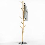 Напольная вешалка из тикового дерева Teak Floor Hanger варинант исполнения - 2 | Loft Concept в Ижевске