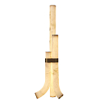 Торшер геометрический с тремя мраморными плафонами Marble Tripod варинант исполнения - 2 | Loft Concept в Ижевске