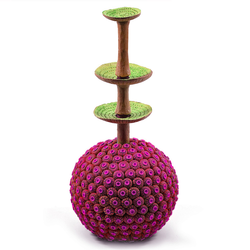 Статуэтка тропический фрукт Exotic Tropical Fruit Фиолетовый Зеленый Статуэтка тропический фрукт Exotic Tropical Fruit Фиолетовый Зеленый в Ижевске | Loft Concept