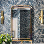 Зеркало в золотой раме Arched Mirror варинант исполнения - 2 | Loft Concept в Ижевске