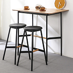 Черный барный стул Knopper варинант исполнения - 7 | Loft Concept в Ижевске