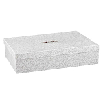 Чайный сервиз белого цвета из фарфора на 6 персон 15 предметов Floral Charm варинант исполнения - 2 | Loft Concept в Ижевске