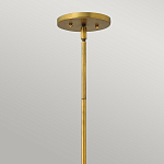 Подвесной светильник с матовым стеклянным коническим плафоном в современном стиле Hinkley варинант исполнения - 6 | Loft Concept в Ижевске