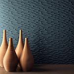 Гипсовая 3D Панель M-27 варинант исполнения - 1 | Loft Concept в Ижевске