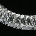 Люстра круглая с прозрачной хрустальной рамкой Maude Crystal Light варинант исполнения - 10 | Loft Concept в Ижевске