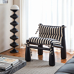 Кресло черно-белое со съемными подушками Celebrity варинант исполнения - 7 | Loft Concept в Ижевске