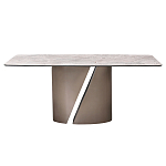 Стол обеденный керамический серый Servorios варинант исполнения - 1 | Loft Concept в Ижевске