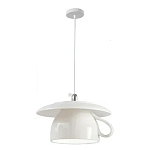 Подвесные светильники в виде белой посуды Flower Reversal варинант исполнения - 8 | Loft Concept в Ижевске