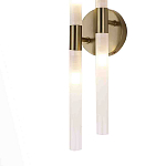 Бра с двумя цилиндрическими матовыми плафонами на круглом основании Delta Light варинант исполнения - 2 | Loft Concept в Ижевске