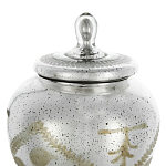 Ваза из стекла с крышкой и декоративными узорами Chinoiserie Ceramics варинант исполнения - 2 | Loft Concept в Ижевске